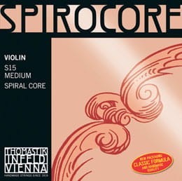 Struny do skrzypiec Thomastik Spirocore S15