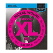 D'addario EXL170-5 45-130 – struny do gitary basowej 5-strunowej