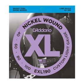 D'addario EXL190 40-100 – struny do gitary basowej 