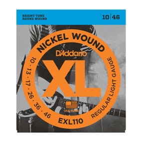 D'addario EXL110 10-46 – struny do gitary elektrycznej 