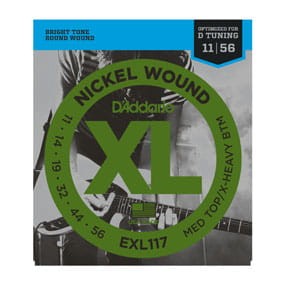 D'addario EXL117 11-56 D Tuning – struny do gitary elektrycznej 