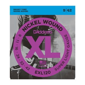 D'addario EXL120 09-42 – struny do gitary elektrycznej