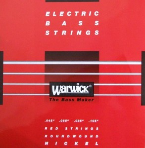 Warwick Red Label Nickel 45-105 - struny do gitary basowej