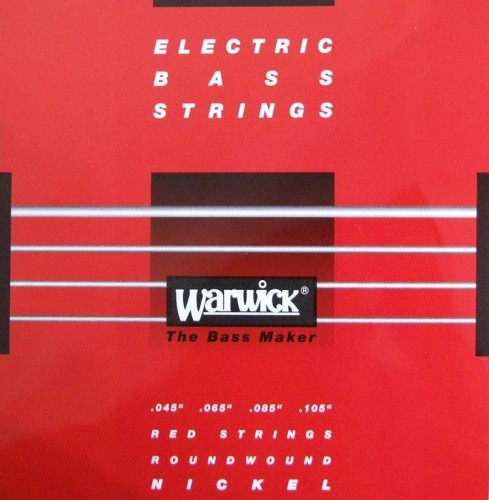 Warwick Red Label Nickel 45-105 - struny do gitary basowej