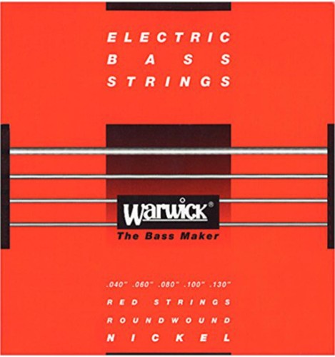 Warwick Red Label Nickel 40-130 - struny do gitary basowej