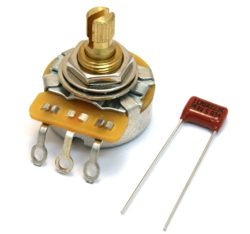 Potencjometr Fender No-Load 250K Split Pot