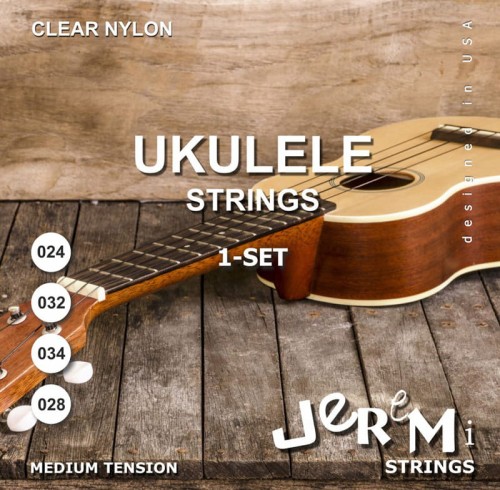 Struny do ukulele Jeremi