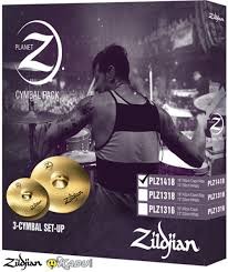 Zestaw talerzy perkusyjnych Zildjian Planet Z 3 Pro Pack (14/18")