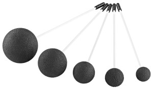 Pałki do gongów Meinl GR-M-SET-5  Resonant - zestaw 5 szt.