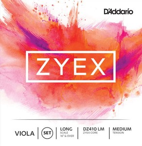 Struny do altówki D'addario Zyex DZ410 LM