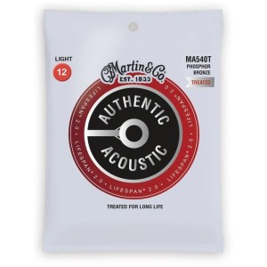 Martin MA-540T Authentic Acoustic Lifespan 2.0 12-54 - struny do gitary akustycznej