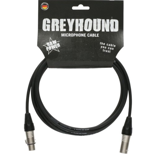 Kabel mikrofonowy Klotz Greyhound GRK1FM0100 – XLR / XLR 1 m
