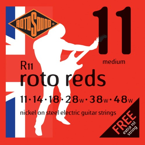 Rotosound R11 Roto Reds 11-48 – struny do gitary elektrycznej