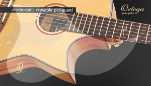 Naklejka ochronna na gitarę akustyczną Ortega OERP (pickguard)