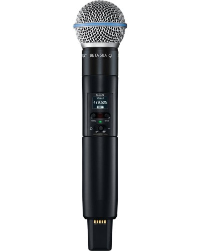 Shure SLXD2/B58 – nadajnik ręczny z kapsułą Beta 58A – G59