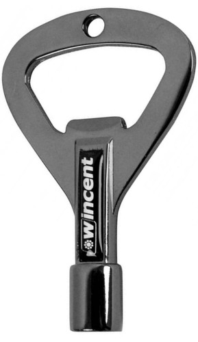 Klucz do strojenia perkusji z otwieraczem Wincent Rock Key Black Beauty