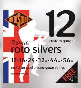 Rotosound R12-56 Roto Silvers 12-56 – struny do gitary elektrycznej