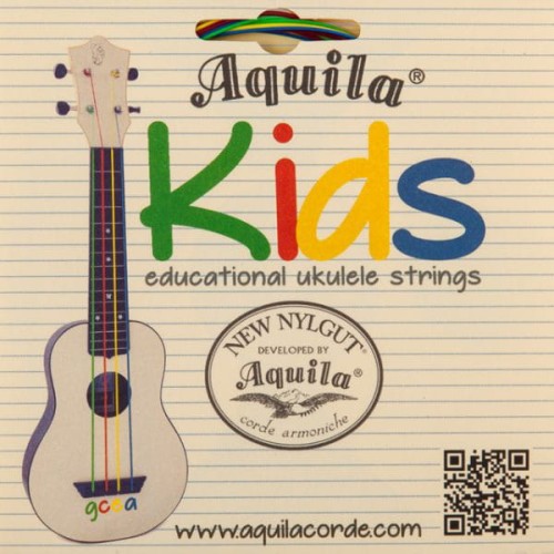 Aquila Kids 138U – struny do ukulele - kolorowe