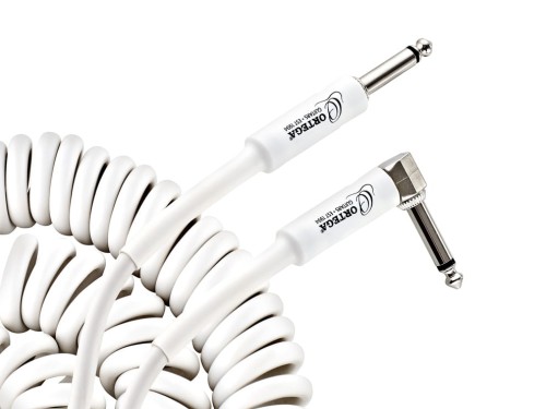 Ortega ORCCI-30WH – kabel instrumentalny kątowy 9 m