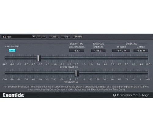 Eventide Precision Time Align – wtyczka do precyzyjnego przesuwania ścieżek