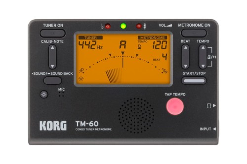 Korg TM-60 BK – tuner / metronom