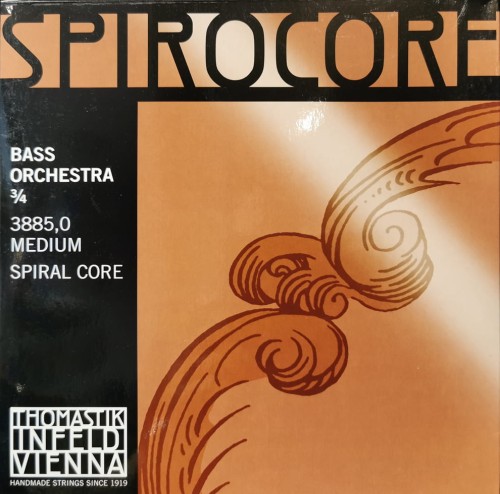 Struny do kontrabasu 3/4 Thomastik Spirocore Orchestra 3885,0 orkiestrowe