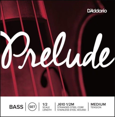 Struny do kontrabasu D’addario Prelude J610 1/2 M 