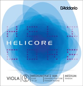 Struna pojedyncza  do altówki D'Addario Helicore H412 MM - D