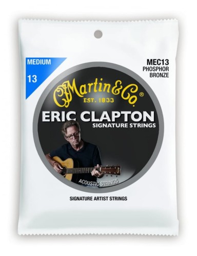 Martin MEC13 Eric Clapton Phosphor Bronze 13-56 – struny do gitary akustycznej