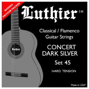 Luthier LU-45 Concert Dark Silver Set 45 – struny do gitary klasycznej