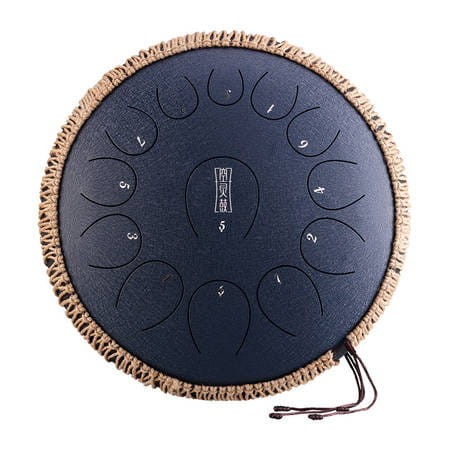 Hluru Round Tongue Drum TY13-14-NavyBlue – round tongue drum