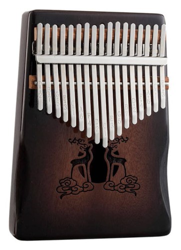 Hluru Huashu KHL-Brown – kalimba 17-tonowa