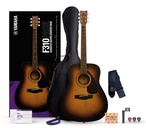 Yamaha F310 TBS Pack – gitara akustyczna z pokrowcem i akcesoriami