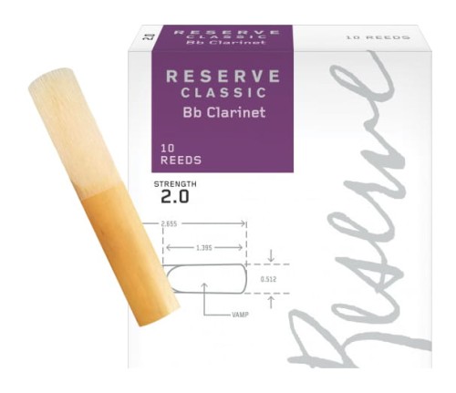 Stroik do klarnetu Bb D’Addario Reserve Classic – 2