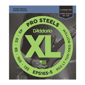 D'addario EPS-165-5 45-135 struny do gitary basowej