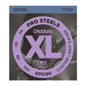 D'addario EPS190 40-100 – struny do gitary basowej