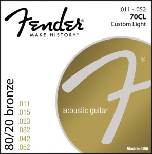 Fender Bronze 70CL 11-52 - struny do gitary akustycznej 