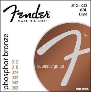 Fender Phos Bronze 60L 12-53 - struny do gitary akustycznej 