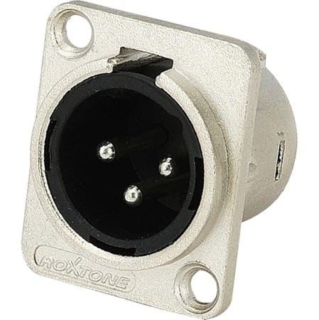Roxtone RX3MD-NS Gniazdo XLR 3 Pin męski