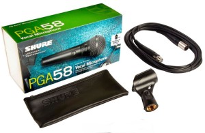 Shure PGA58-XLR - mikrofon