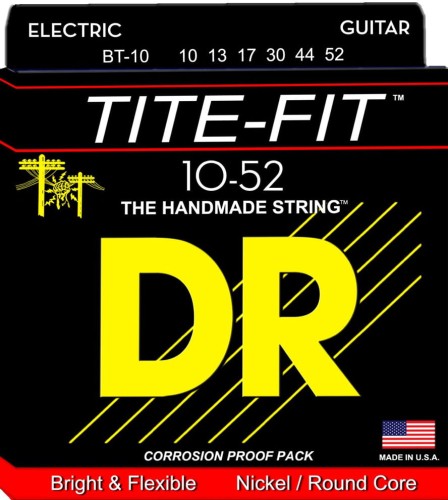 DR Tite-Fit BT-10 10-52  struny do gitary elektrycznej