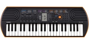 Casio SA-76 - keyboard