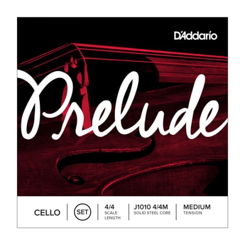 Struny do wiolonczeli D’addario Prelude J1010 4/4 M