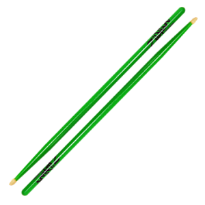Pałki Zildjian 5A Acorn Hickory Neon Green