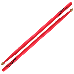 Pałki Zildjian 5A Acorn Hickory Neon Pink