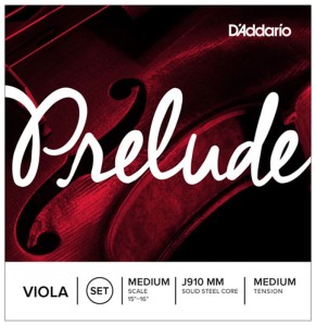 Struny do altówki D'addario Prelude J910 MM