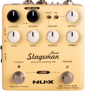 NUX NAP-5 Stageman Floor – preamp do instrumentów akustycznych