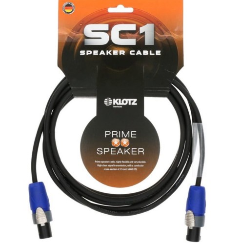 Kabel głośnikowy Klotz SC1-10SW – Speakon / Speakon 2 x 1,5 mm 10m