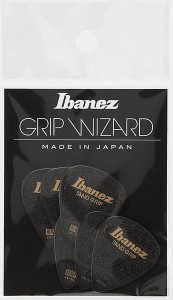 Kostki do gitary Ibanez Grip Wizard Sand Grip Heavy 1,0 mm PPA14HSG-BK - zestaw 6 szt.