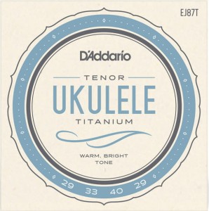 D'addario EJ87T Tenor – struny do ukulele tenorowego